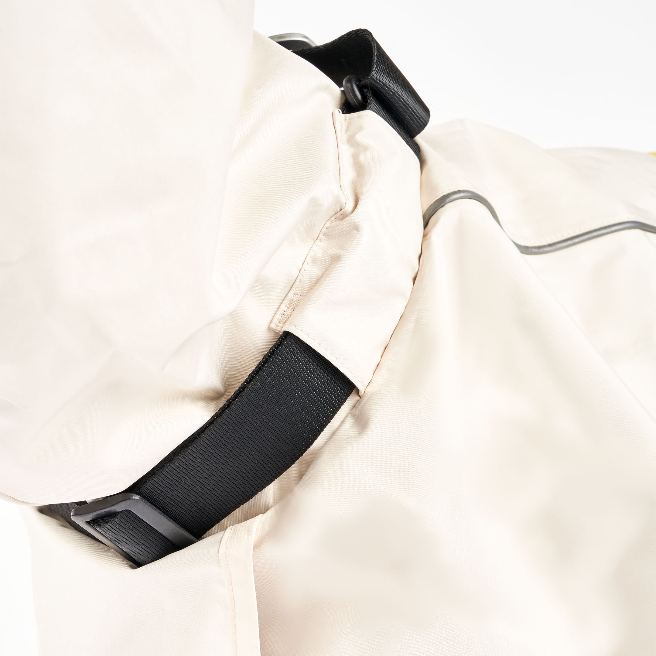 Venture Rain Jacket_Cream/Yellow