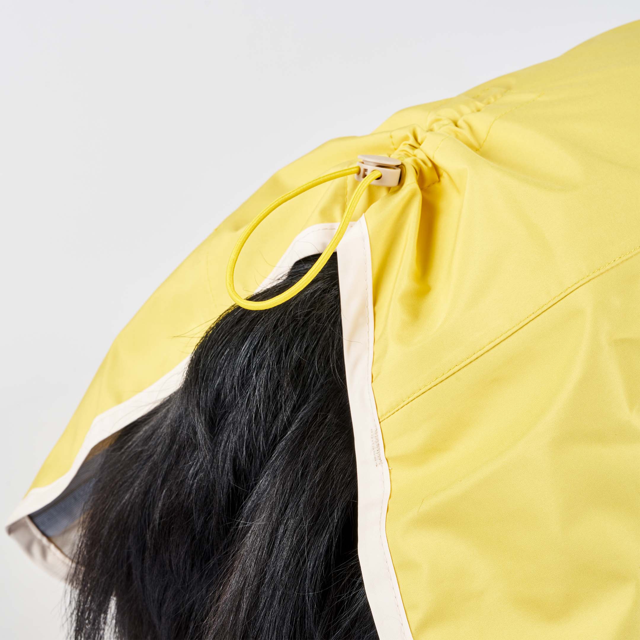 Venture Rain Jacket_Cream/Yellow