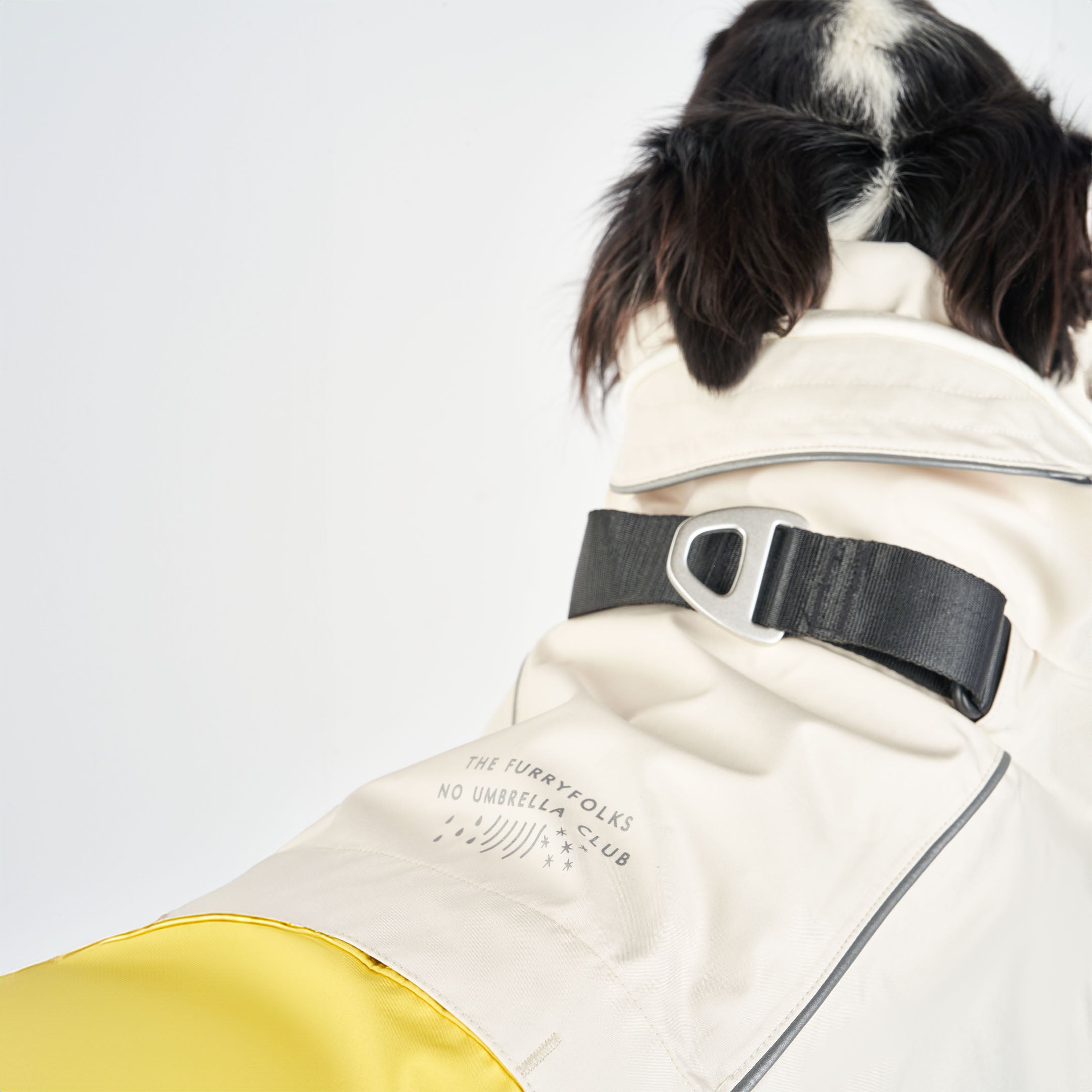 Venture Rain Jacket_Cream/Yellow