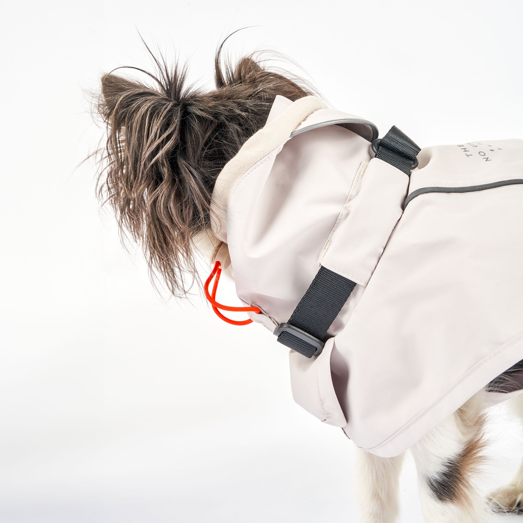Venture Rain Jacket_Cream/Yellow