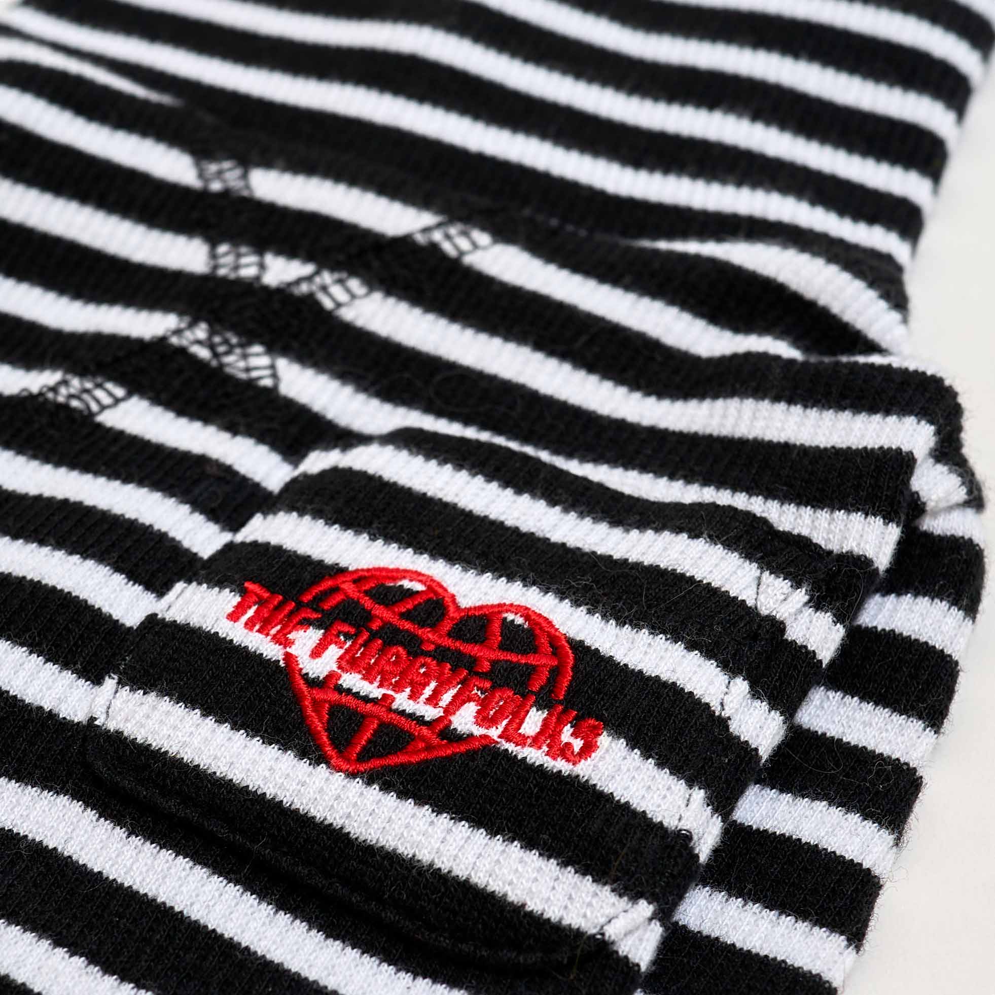 [Stripe Tee] Black & White