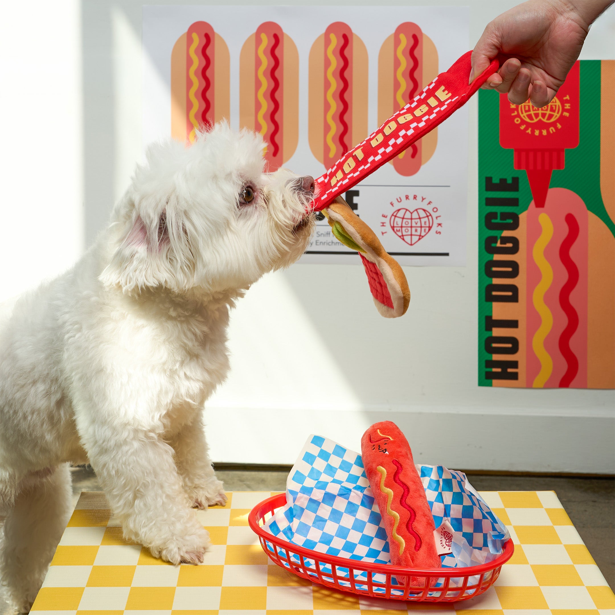 Hot Doggie Nosework Toy