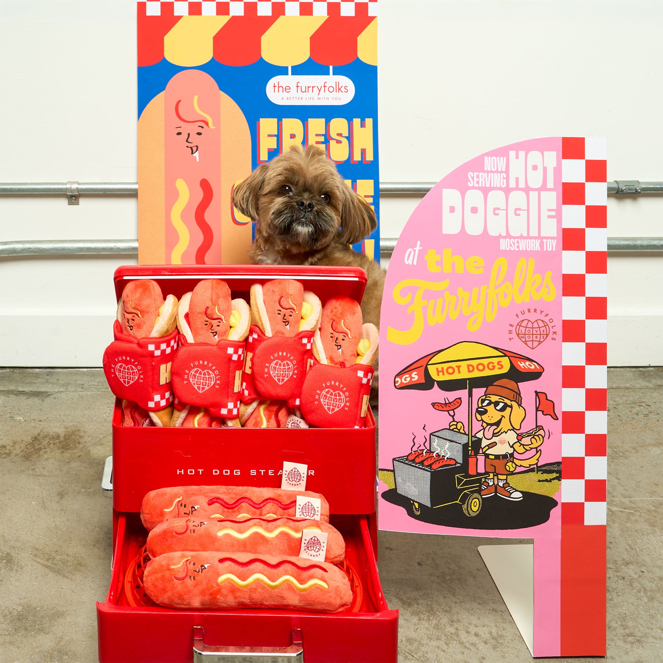 Hot Doggie Nosework Toy