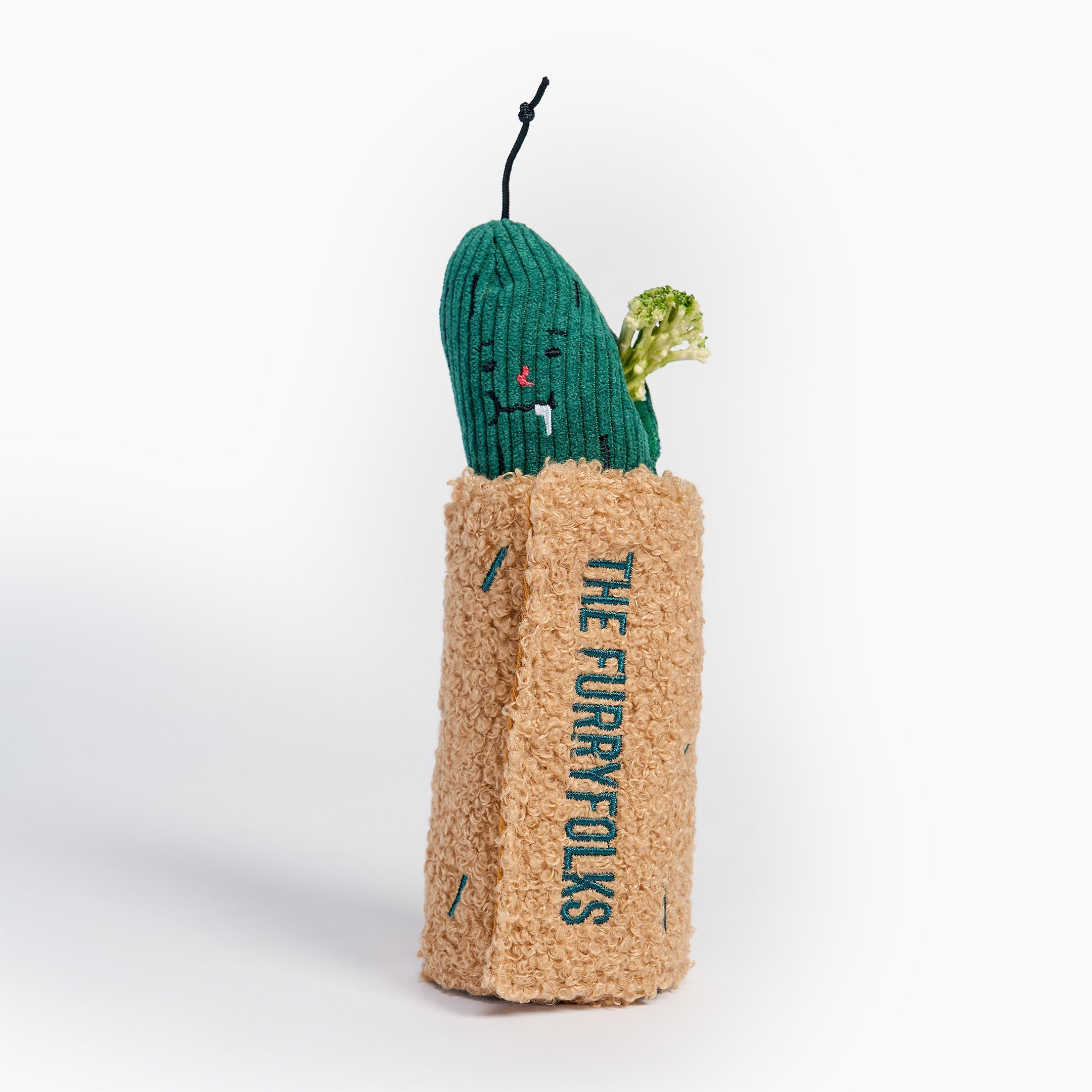 Fried Pickle Nosework Dog Toy