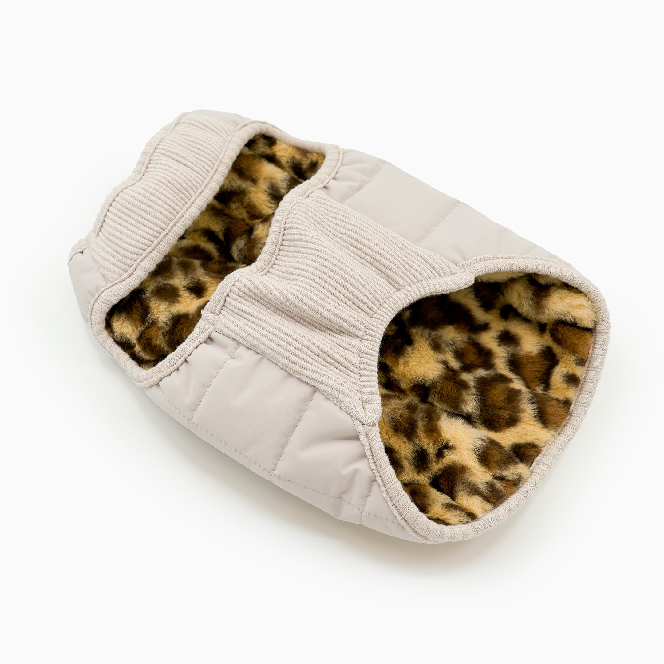 Reversible Puffer Vest Grey