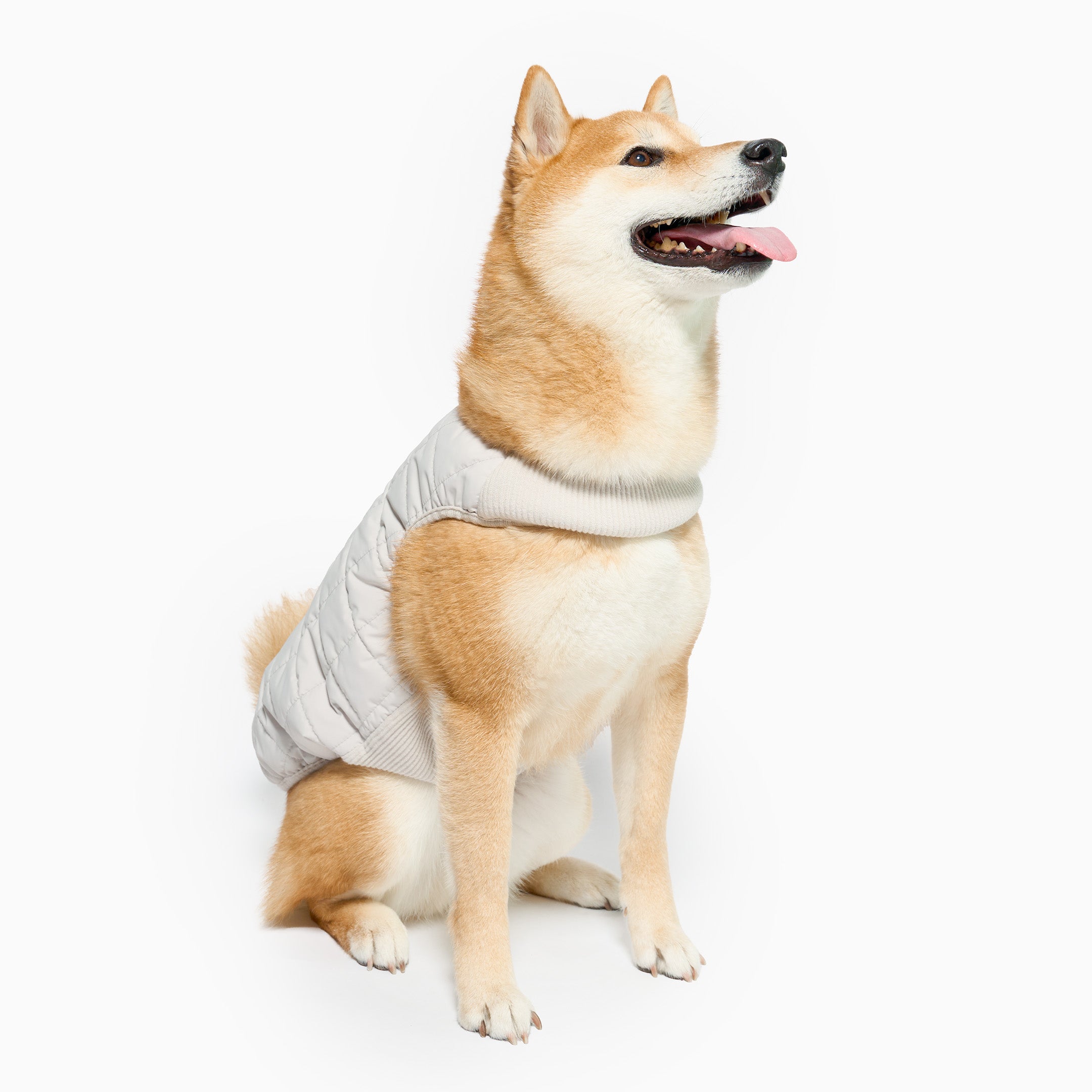 Reversible Puffer Vest Grey