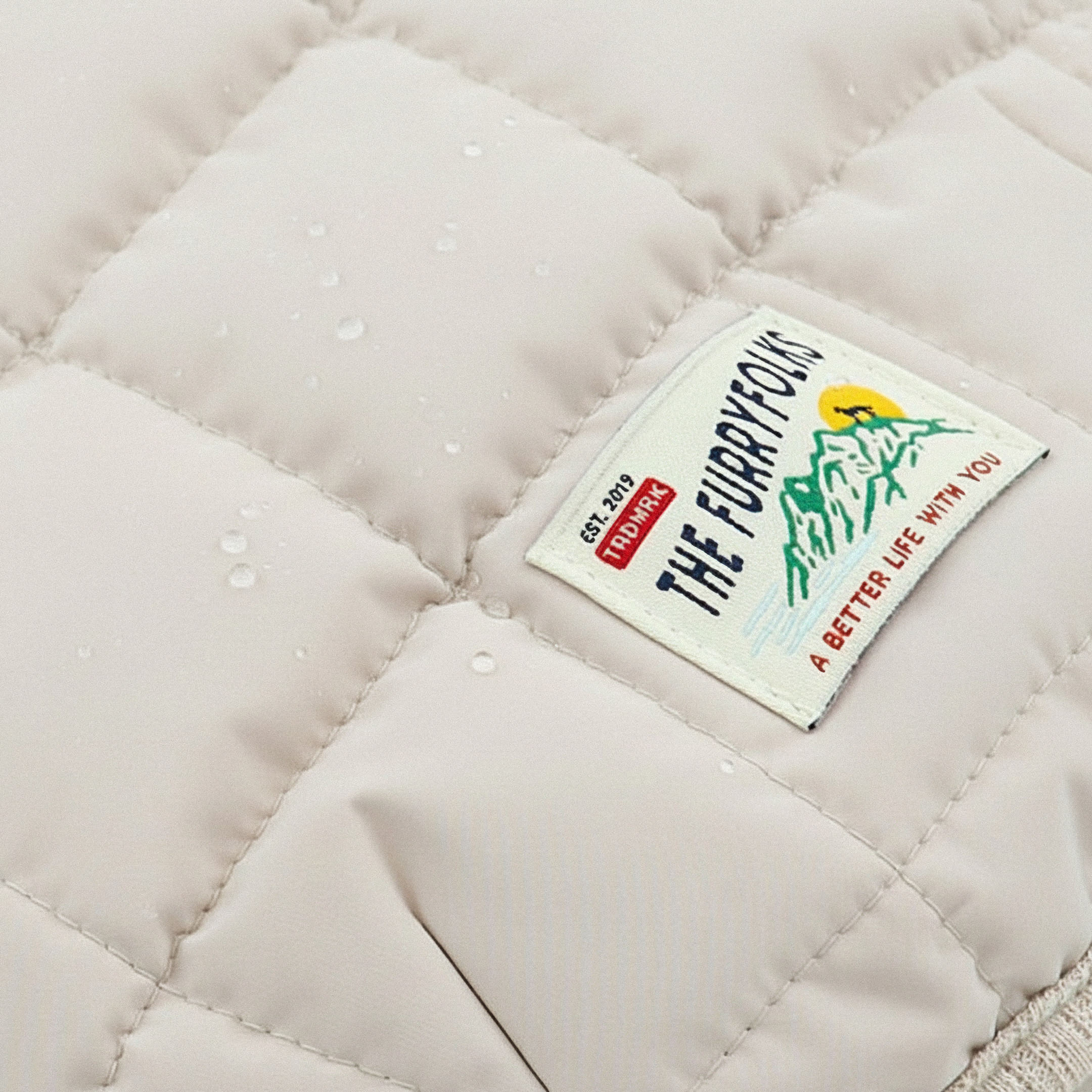 Reversible Puffer Vest Grey