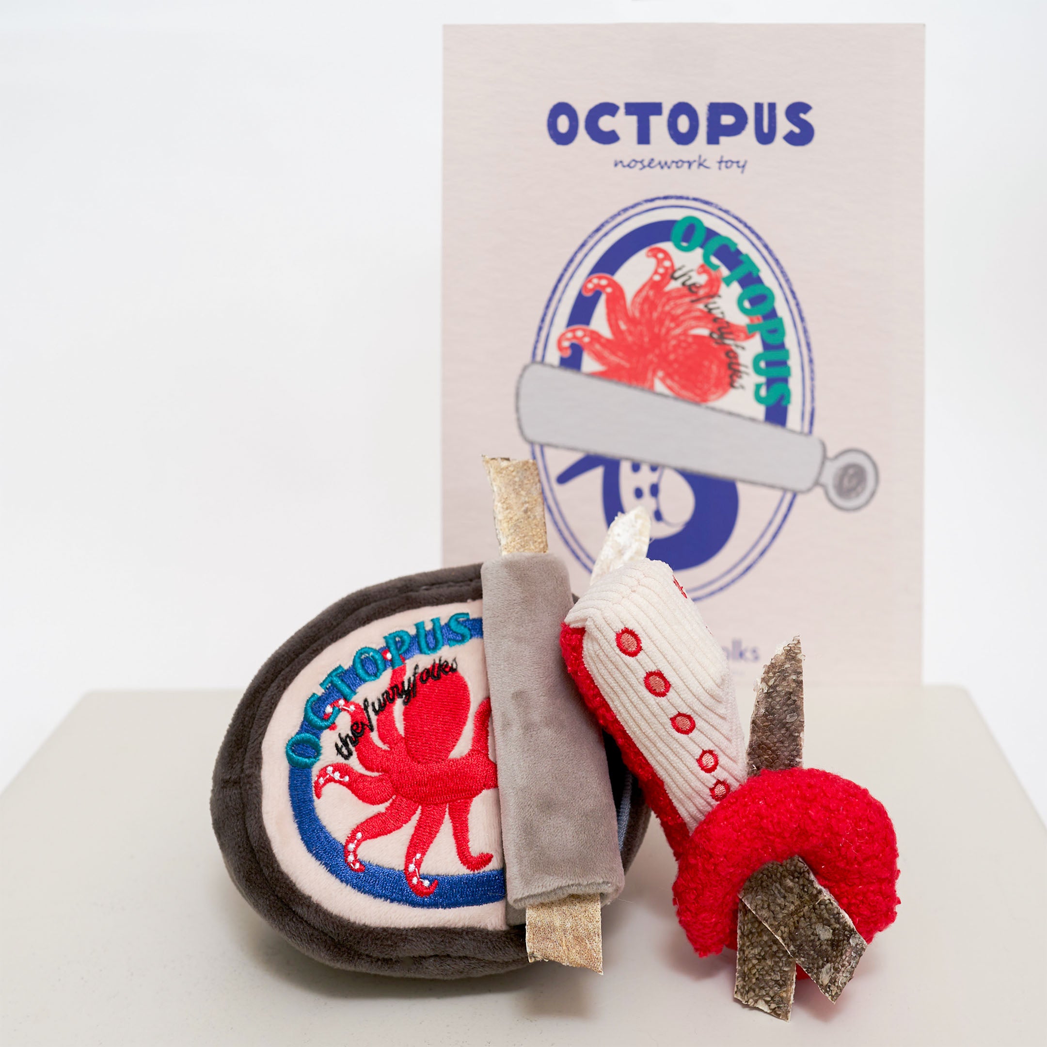 TINNED OCTOPUS NOSEWORK TOY