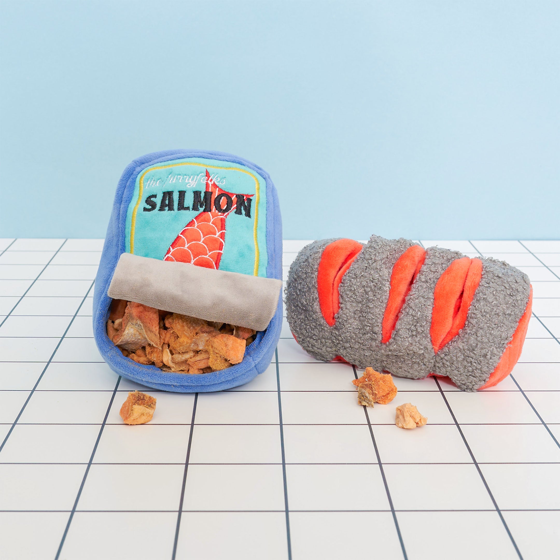 TINNED SALMON NOSEWORK TOY